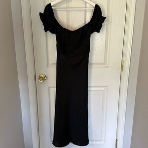 Black Midi Dress